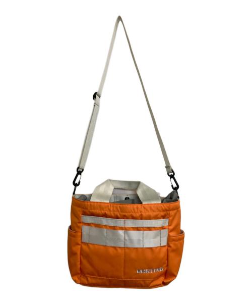 BREITLING GOLF（ブリーフィング ゴルフ）BREITLING GOLF (ブリーフィング ゴルフ) CART TOTE オレンジの古着・服飾アイテム