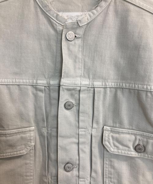 L'ATELIER DENIM D'IENA（ラトリエ デニム ディエナ）L'ATELIER DENIM D'IENA (ラトリエ デニム ディエナ) カットオフデニムトラッカージャケット グレー サイズ:38の古着・服飾アイテム