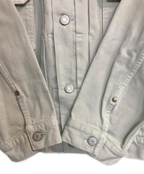 L'ATELIER DENIM D'IENA（ラトリエ デニム ディエナ）L'ATELIER DENIM D'IENA (ラトリエ デニム ディエナ) カットオフデニムトラッカージャケット グレー サイズ:38の古着・服飾アイテム