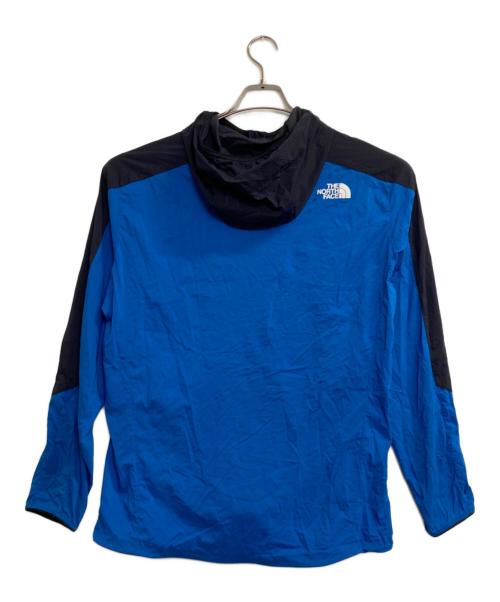 THE NORTH FACE（ザ ノース フェイス）THE NORTH FACE (ザ ノース フェイス) エニータイムウィンドフーディ ブルー×ブラック サイズ:Ⅼの古着・服飾アイテム
