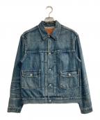 RRLダブルアールエル）の古着「TYPE 2ND DENIM TRUCKER JACKET」｜インディゴ