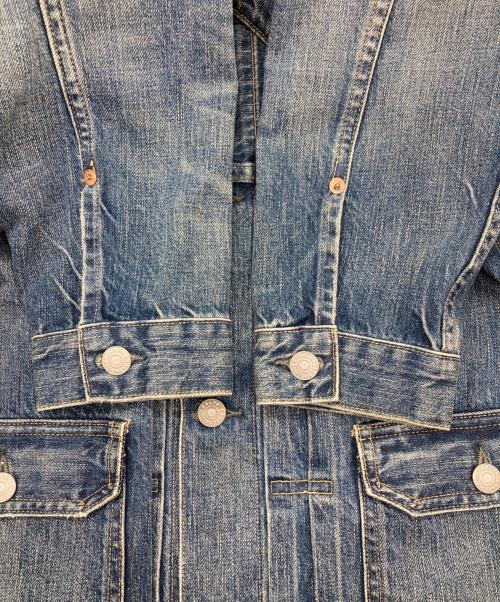 RRL（ダブルアールエル）RRL (ダブルアールエル) TYPE 2ND DENIM TRUCKER JACKET インディゴ サイズ:Mの古着・服飾アイテム