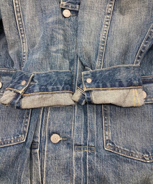 RRL（ダブルアールエル）RRL (ダブルアールエル) TYPE 2ND DENIM TRUCKER JACKET インディゴ サイズ:Mの古着・服飾アイテム