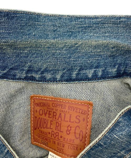 RRL（ダブルアールエル）RRL (ダブルアールエル) TYPE 2ND DENIM TRUCKER JACKET インディゴ サイズ:Mの古着・服飾アイテム