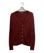 BROOKS BROTHERSブルックスブラザーズ）の古着「melino wool cardigan」｜ブラウン