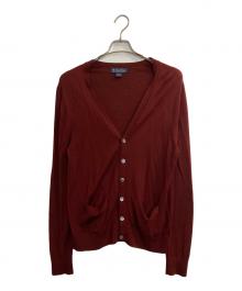 BROOKS BROTHERS（ブルックスブラザーズ）の古着「melino wool cardigan」｜ブラウン