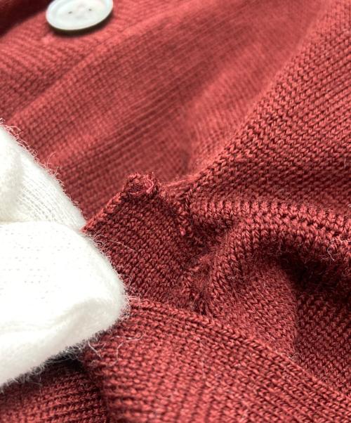 BROOKS BROTHERS（ブルックスブラザーズ）BROOKS BROTHERS (ブルックスブラザーズ) melino wool cardigan ブラウン サイズ:Ｍの古着・服飾アイテム