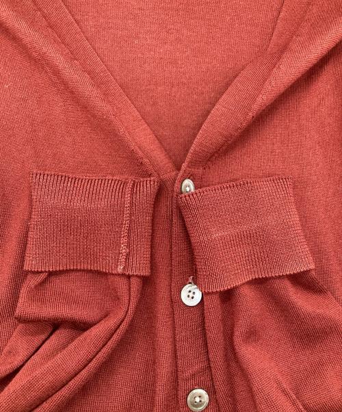 BROOKS BROTHERS（ブルックスブラザーズ）BROOKS BROTHERS (ブルックスブラザーズ) melino wool cardigan ブラウン サイズ:Ｍの古着・服飾アイテム