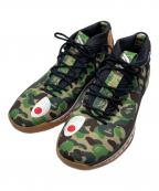 A BATHING APE×adidasアベイシングエイプ×アディダス）の古着「DAME4」｜カーキ