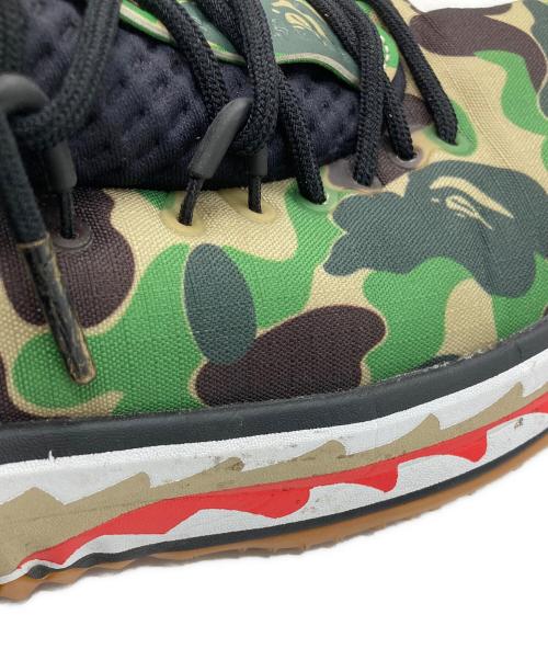 A BATHING APE（アベイシングエイプ）A BATHING APE (アベイシングエイプ) adidas (アディダス) DAME4 カーキ サイズ:US9の古着・服飾アイテム