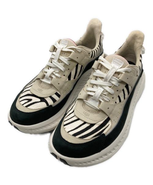 UGG（アグ）UGG (アグ) atmos (アトモス) CA805 V2 ANIMAL ブラック×アイボリー サイズ:USA10の古着・服飾アイテム