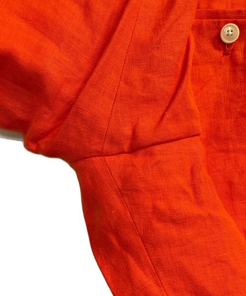 RALPH LAUREN（ラルフローレン）RALPH LAUREN (ラルフローレン) リネンハーフパンツ オレンジ サイズ:32の古着・服飾アイテム