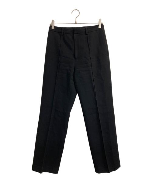 AURALEE（オーラリー）AURALEE (オーラリー) TENSE WOOL DOUBLE CLOTH SLACKS ブラック サイズ:1の古着・服飾アイテム