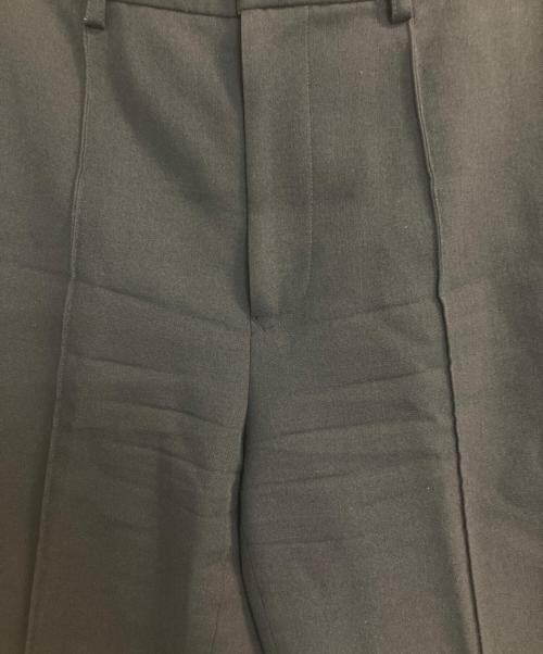 AURALEE（オーラリー）AURALEE (オーラリー) TENSE WOOL DOUBLE CLOTH SLACKS ブラック サイズ:1の古着・服飾アイテム