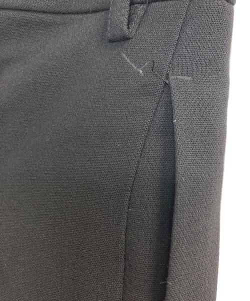 AURALEE（オーラリー）AURALEE (オーラリー) TENSE WOOL DOUBLE CLOTH SLACKS ブラック サイズ:1の古着・服飾アイテム