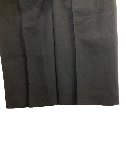 AURALEE（オーラリー）AURALEE (オーラリー) TENSE WOOL DOUBLE CLOTH SLACKS ブラック サイズ:1の古着・服飾アイテム