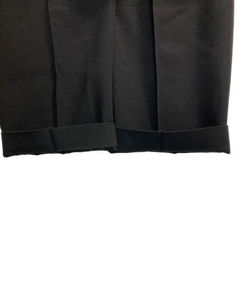 AURALEE（オーラリー）AURALEE (オーラリー) TENSE WOOL DOUBLE CLOTH SLACKS ブラック サイズ:1の古着・服飾アイテム