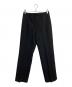 AURALEE（オーラリー）の古着「TENSE WOOL DOUBLE CLOTH SLACKS」｜ブラック