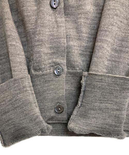 JOHN SMEDLEY（ジョンスメドレー）JOHN SMEDLEY (ジョンスメドレー) ウールニットカーディガン グレー サイズ:Sの古着・服飾アイテム