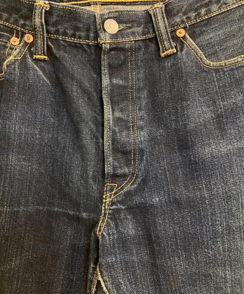 THE FLAT HEAD（ザ・フラットヘッド）THE FLAT HEAD (ザ・フラットヘッド) 3005XXセルビッチレギュラーストレートデニムパンツ インディゴ サイズ:W33の古着・服飾アイテム