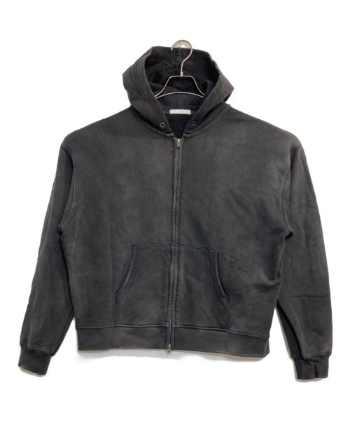 WYM LIDNM（ウィム バイ リドム）WYM LIDNM (ウィム バイ リドム) HEAVY OZ DOUBLE ZIP PARKA ブラック サイズ:Ｓの古着・服飾アイテム