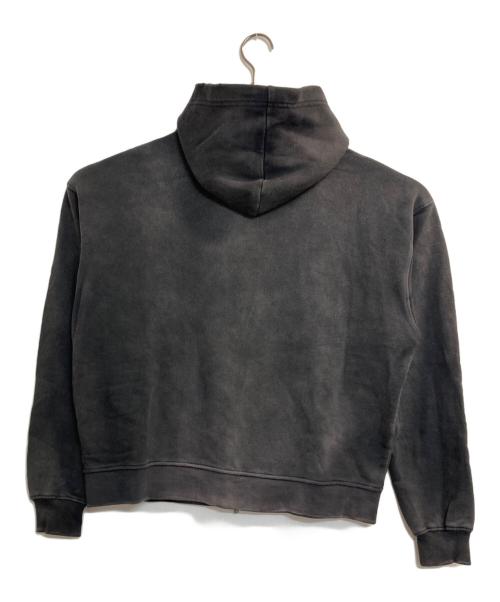 WYM LIDNM（ウィム バイ リドム）WYM LIDNM (ウィム バイ リドム) HEAVY OZ DOUBLE ZIP PARKA ブラック サイズ:Ｓの古着・服飾アイテム