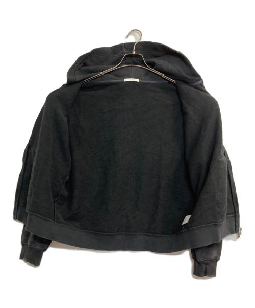 WYM LIDNM（ウィム バイ リドム）WYM LIDNM (ウィム バイ リドム) HEAVY OZ DOUBLE ZIP PARKA ブラック サイズ:Ｓの古着・服飾アイテム