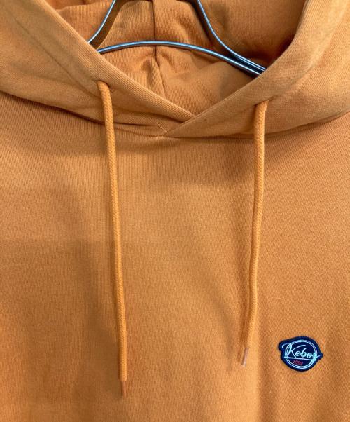 KEBOZ（ケボズ）KEBOZ (ケボズ) BB SMALL WAPPEN SWEAT HOODIE オレンジ サイズ:Ｍの古着・服飾アイテム