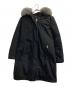 WOOLRICH（ウールリッチ）の古着「BOWBRIDGE COAT/ファー付ダウンコート」｜ブラック