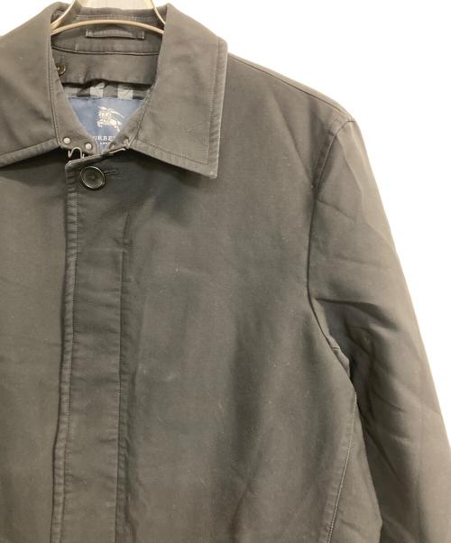 BURBERRY LONDON（バーバリーロンドン）BURBERRY LONDON (バーバリーロンドン) ライナー付ステンカラーコート ブラック サイズ:ＸＬの古着・服飾アイテム