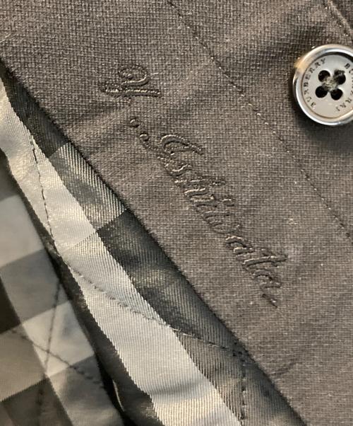 BURBERRY LONDON（バーバリーロンドン）BURBERRY LONDON (バーバリーロンドン) ライナー付ステンカラーコート ブラック サイズ:ＸＬの古着・服飾アイテム