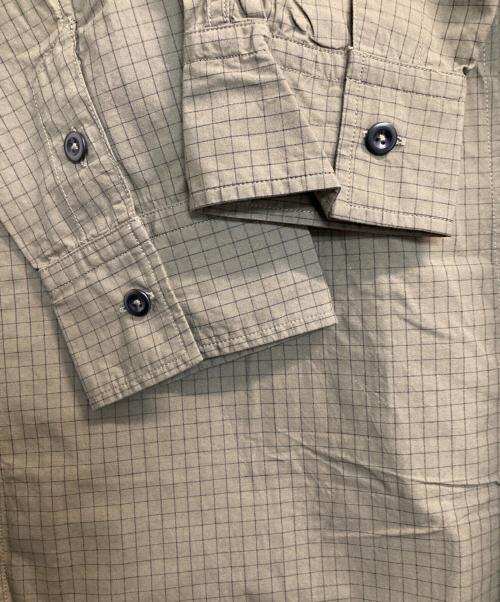 MHL（マーガレットハウエル）MHL (マーガレットハウエル) 長袖シャツワンピース カーキ サイズ:Ｉの古着・服飾アイテム