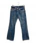 TRUE RELIGION（トゥルー レリジョン）の古着「JOEY SUPER/ステッチデニムフレアパンツ」｜インディゴ