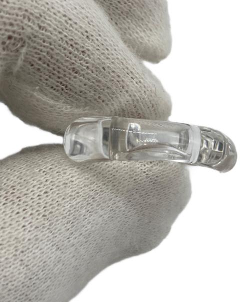 TIFFANY & Co.（ティファニー）Tiffany & Co. (ティファニー) クリスタルオープンハートネックレス クリア×シルバーの古着・服飾アイテム