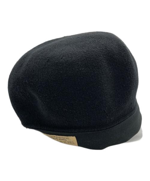 THE H.W.DOG&CO.（エイチダブリュードッグアンドコー）THE H.W.DOG&CO. (エイチダブリュードッグアンドコー) ベレー帽 ブラックの古着・服飾アイテム