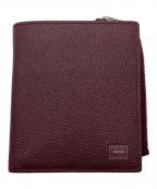 PORTERポーター）の古着「WALLET」｜ボルドー