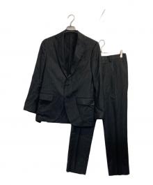 LARDINI（ラルディーニ）の古着「セットアップストライプスーツ」｜グレー