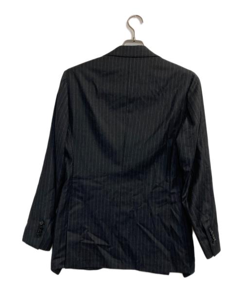 LARDINI（ラルディーニ）LARDINI (ラルディーニ) セットアップストライプスーツ グレー サイズ:46の古着・服飾アイテム