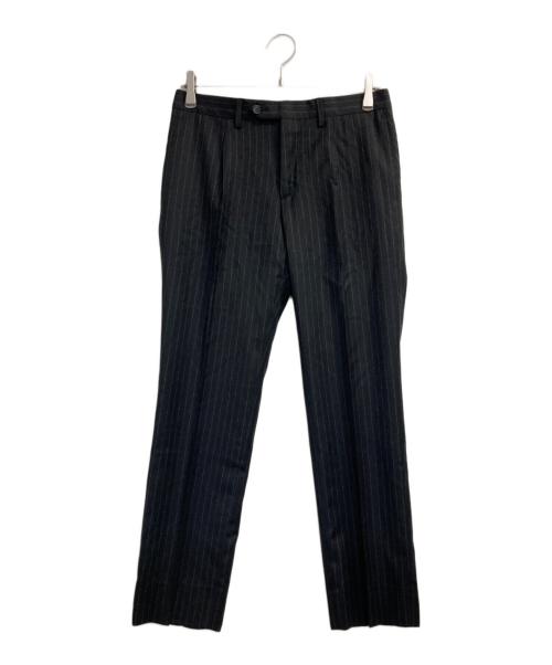 LARDINI（ラルディーニ）LARDINI (ラルディーニ) セットアップストライプスーツ グレー サイズ:46の古着・服飾アイテム