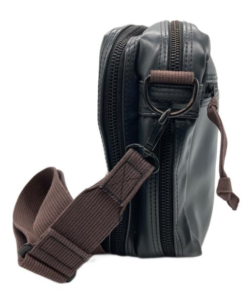 LUGGAGE LABEL（ラゲッジ レーベル）LUGGAGE LABEL (ラゲッジ レーベル) ショルダーバッグ チャコールグレーの古着・服飾アイテム