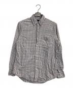 RALPH LAURENラルフローレン）の古着「CHECK B.D.SHIRTS」｜ホワイト
