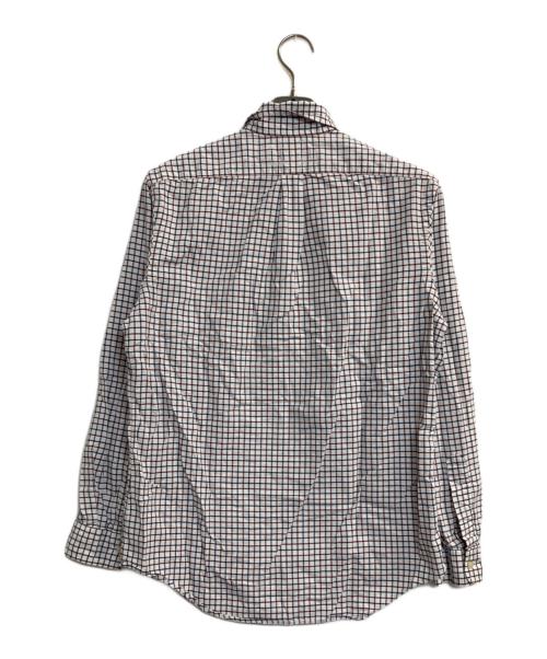 RALPH LAUREN（ラルフローレン）RALPH LAUREN (ラルフローレン) CHECK B.D.SHIRTS ホワイト サイズ:Mの古着・服飾アイテム