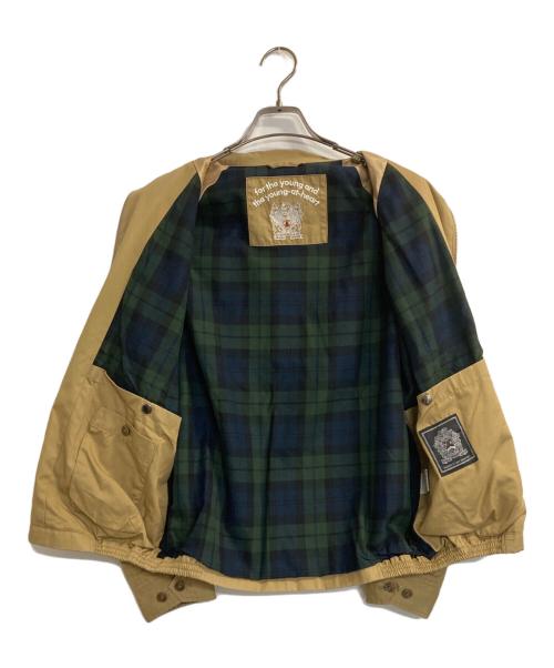 VAN JAC（ヴァン・ヂャケット）VAN JAC (ヴァン・ヂャケット) バックロゴスイングトップ ベージュ サイズ:Lの古着・服飾アイテム