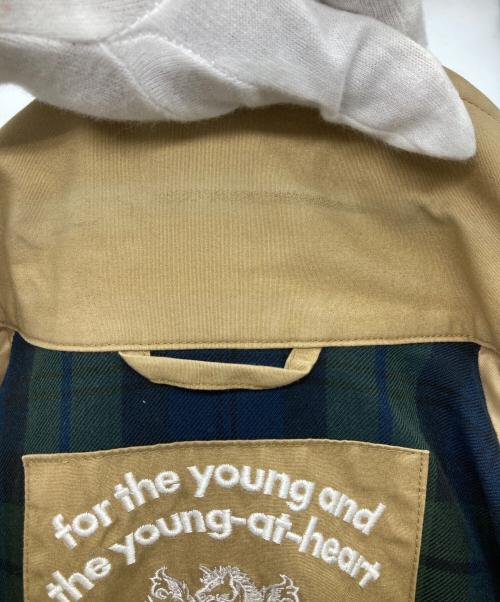 VAN JAC（ヴァン・ヂャケット）VAN JAC (ヴァン・ヂャケット) バックロゴスイングトップ ベージュ サイズ:Lの古着・服飾アイテム