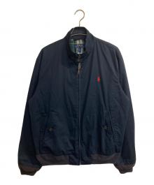 POLO RALPH LAUREN（ポロ・ラルフローレン）の古着「スイングトップ」｜ネイビー