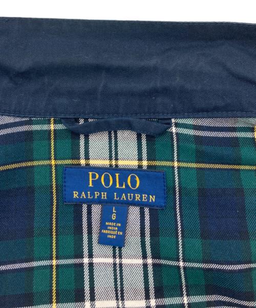 POLO RALPH LAUREN（ポロ・ラルフローレン）POLO RALPH LAUREN (ポロ・ラルフローレン) スイングトップ ネイビー サイズ:Ⅼの古着・服飾アイテム