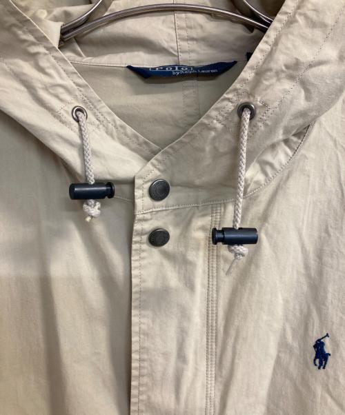 POLO RALPH LAUREN（ポロ・ラルフローレン）POLO RALPH LAUREN (ポロ・ラルフローレン) 80s-90s boy's hooded jacket ベージュ サイズ:170の古着・服飾アイテム