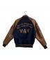VAN JAC (ヴァン・ヂャケット) プレミアム スタジャン ネイビー×ブラウン サイズ:Ｌ：50000円