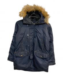 AVIREX（アヴィレックス）の古着「N-3B COMMERCIAL FLIGHT JACKET」｜ネイビー