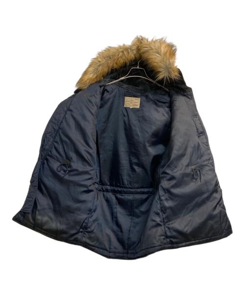 AVIREX（アヴィレックス）AVIREX (アヴィレックス) N-3B COMMERCIAL FLIGHT JACKET ネイビー サイズ:Ⅼの古着・服飾アイテム